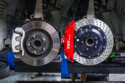 Big Brake Kit Forged Caliper With Drilled Vented Disc 378x32MM For Infiniti FX35 FX37 FX45 FX50 Q50 Q50L Q50S 2013-2021