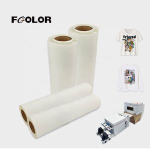 100 Meter Length White Ink PET DTF Film Digital Heat Transfer Printing For DTF Printer