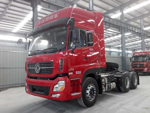 Dongfeng EURO V Used Tractor Truck 7560×2500×3030mm LNG/CNG Fuel Type
