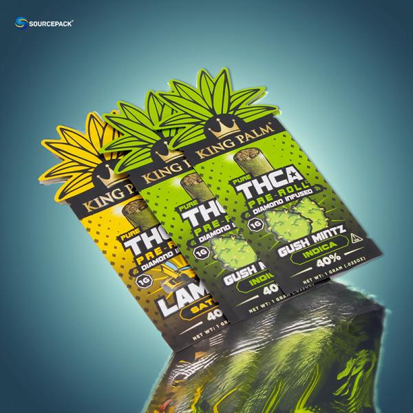 Smell Proof and Laminated Mylar Weed Packaging for Customized Requirements