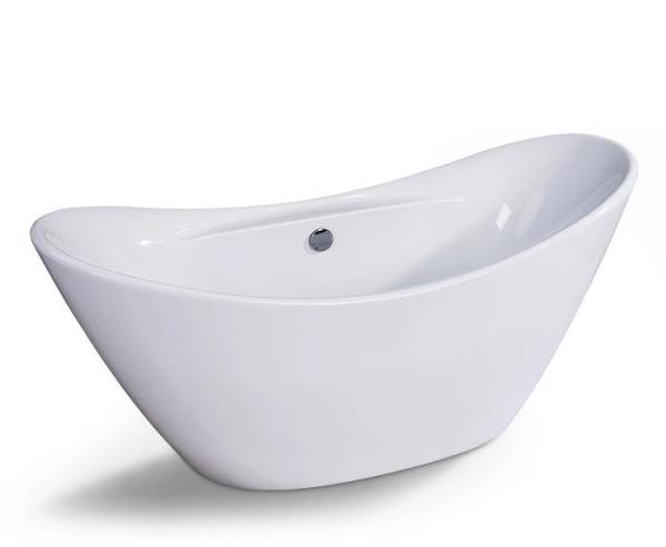 cUPC freestanding antique bathtub seamless joint finish oval acrylic tub for USA Canada