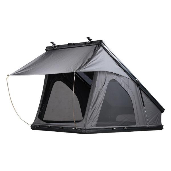 300gsm Polyester Fabric Material Camper Alu Fast Fit Hard Shell Roof Top Tent 212x131x155cm
