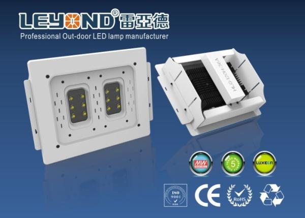 IP65 Protection 100W LED Canopy Lights For Gas Station Lighting With  Chip Meanwell