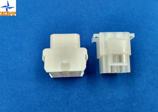 Electronic Single Row Housing Wire To Wire Connectors 6.35mm Pitch Male Housing