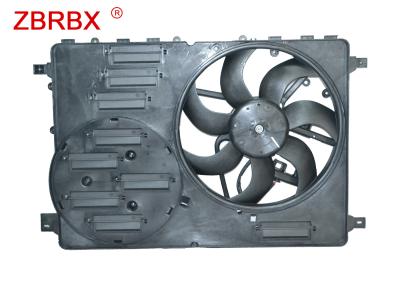 Black Plastic Engine Radiator Cooling Fans Water Resistant Low Power Consumption