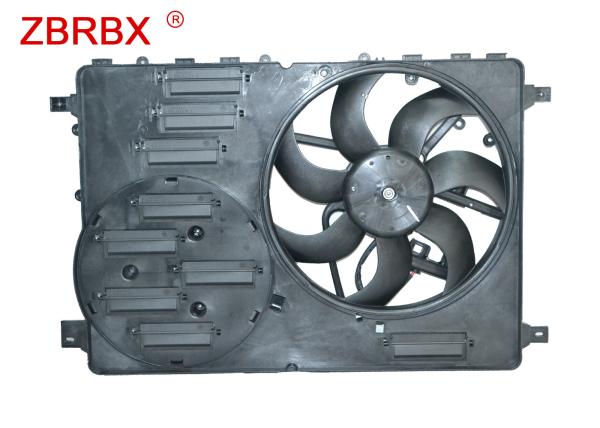 Black Auto Cooling Fan LR044833 , Custom Radiator Fan With Firm Frame