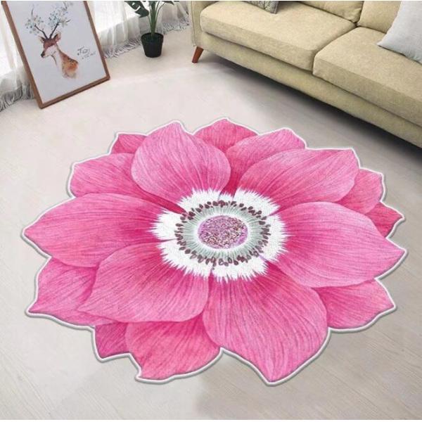 Irregular Living Room Floor Carpets Gold Diamond Velvet Flower Bedroom Sofa Floor Carpet