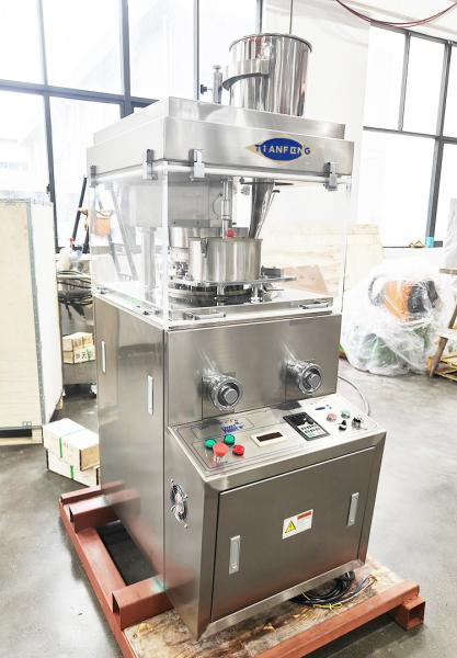 800x600x1500mm pharmaceutique Pill Press Machine pour la production de comprimés épaisseur maximale de comprimé 6mm Matériau 304/316 acier inoxydable
