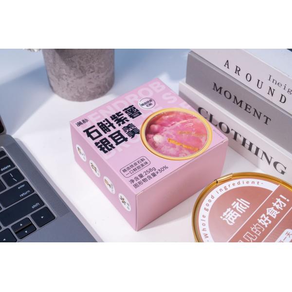 Dendrobium Tremella Soup Instant Herbal Collagen Dessert Postre herbal listo para comer con Dendrobium y Tremella, superalimento de colágeno vegano. No requiere cocción.