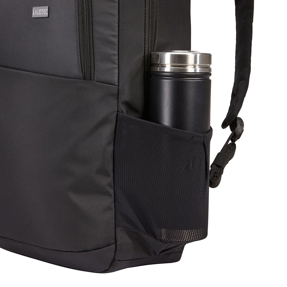 For 15.6-Inch Black Laptop Backpack Custom Logo 12-Inch Tablet Pocket High-Capacity Travel Computer Bag Polyester DNB59