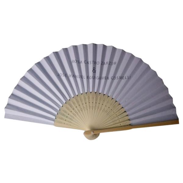 Vintage Chinese Folding Hand Fan Decorative Painted For Wedding Birthday Party