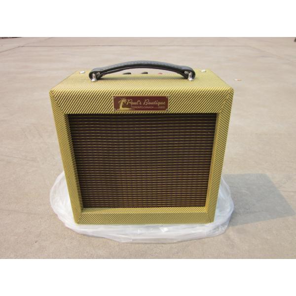 Custom 1*8 Inch Grand Boutique 5W Class A Valve Vintage Style Tweed White Black Tolex Guitar Amplifier Tube Amp Combo
