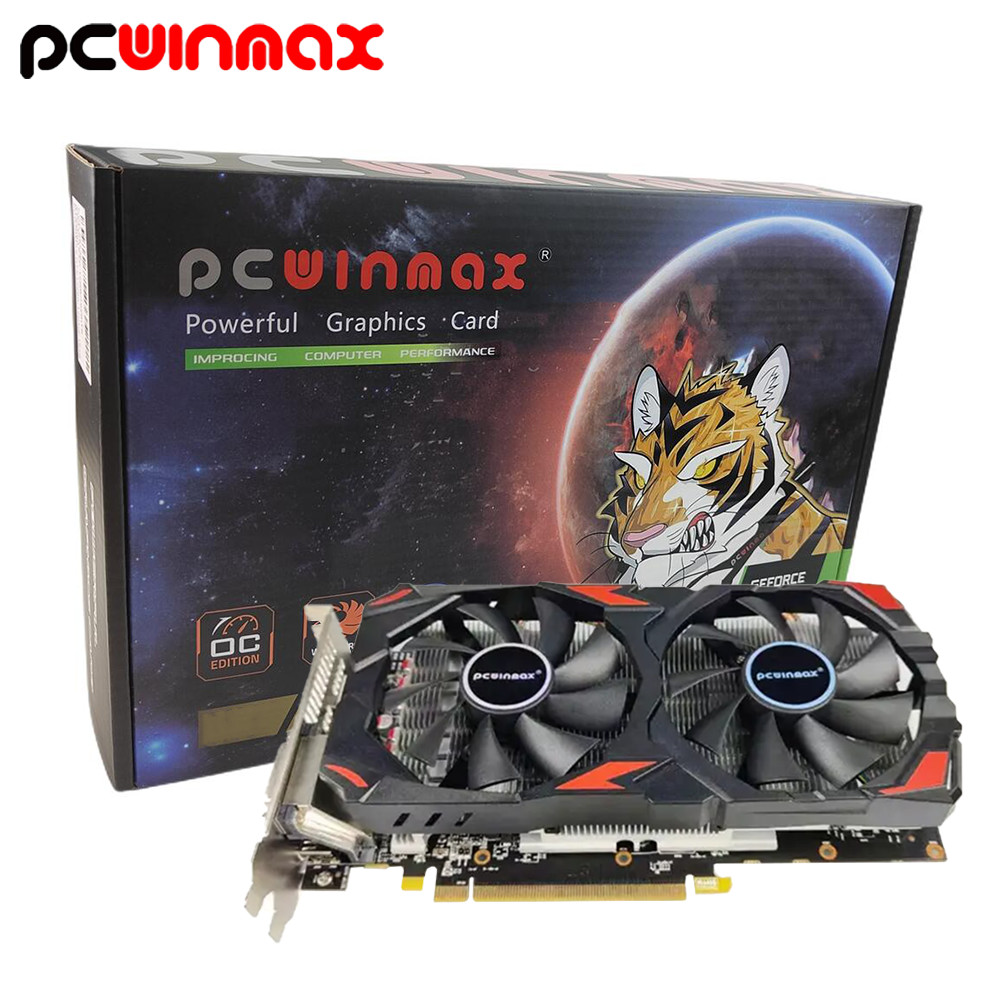 Графические карты PCWINMAX Radeon RX 580 2048SP 8 ГБ GDDR5 256-битная видеокарта Radeon для настольных компьютерных игр Gpu
