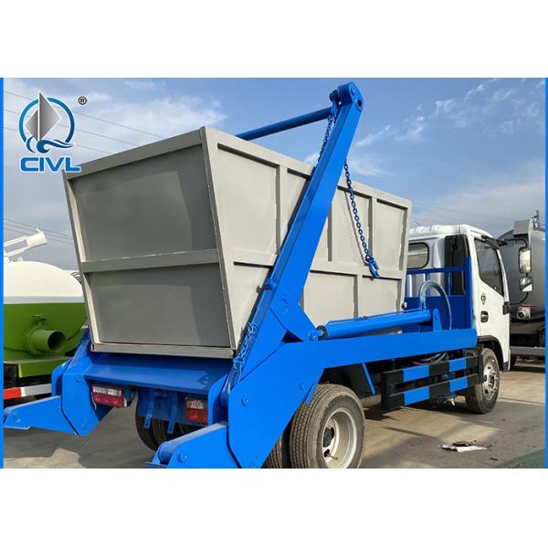 4 Tons Swing Arm Garbage Truck / Skip Loader Truck / Garbage Collection Box Truck / Garbage Removal Truck