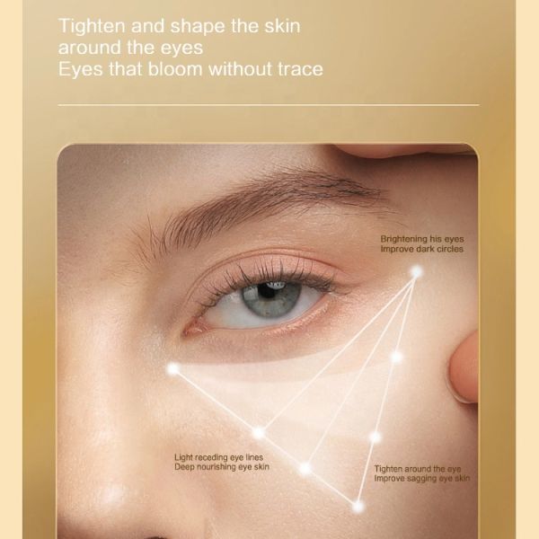 Moisturizing Collagen Eye Mask Fresh Serum Hyaluronic Acid Improves Skin Barrier Lightens Dark Circles-Customized Private Label