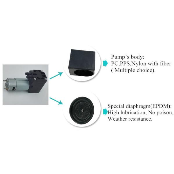 Electric Sprayer Mini Diaphragm Pump 24V DC Medical Type Easy Installation