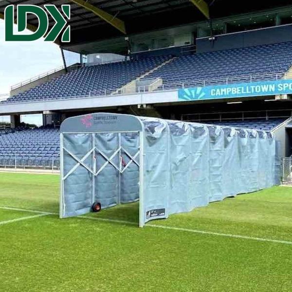 2.2m Waterproof Outdoor Player Tunnel Durable Sports Football Field