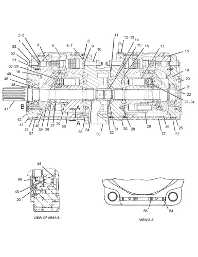 385C 390D Гидравлический насос 334-9990 K3V280 Пистоновый насос для