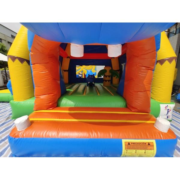 Inflatable Hippo trampoline commercial bounce house for kids water park
