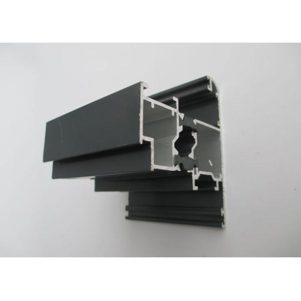 Themal Break Aluminium Window Profiles , Powder Coating Aluminium Profiles