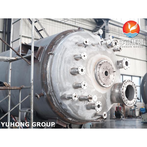 ASME U Stamp Certified Jacketed Reactor Vessel in SA516 Gr.70 Carbon Steel with Agitator for Mixing