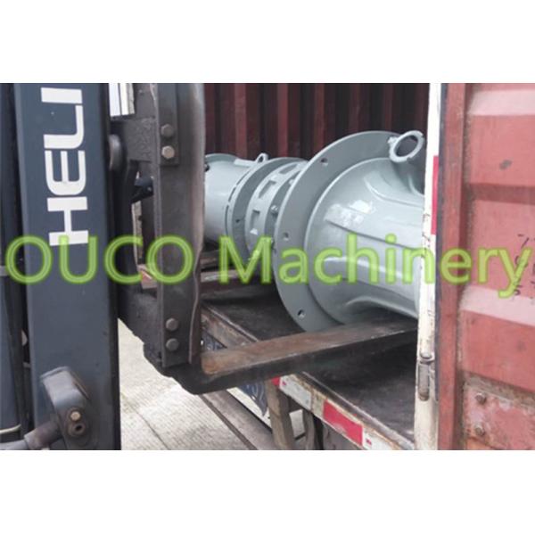 Low Noise Marine Deck Winches , Double Drum Winch Low Power Consumption