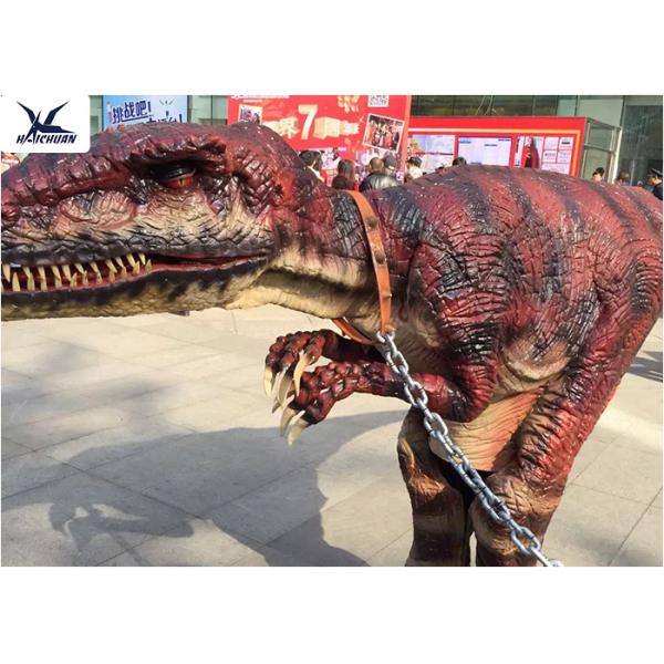 Christmas Real Life Dinosaur Costume 350 Cm * 60 Cm * 180 Cm For Advertising Campagin