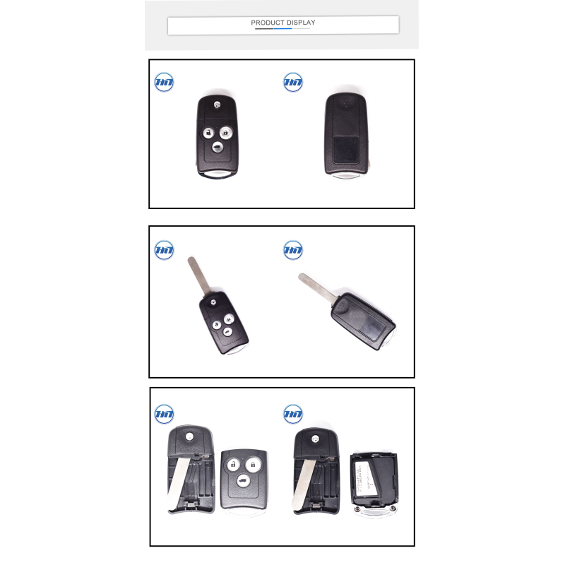 FSK315MHz 46 Chip Flip Remote Car Key Fob 3 Buttons FCCID 72147-STX-H410-M1 2006DJ0944