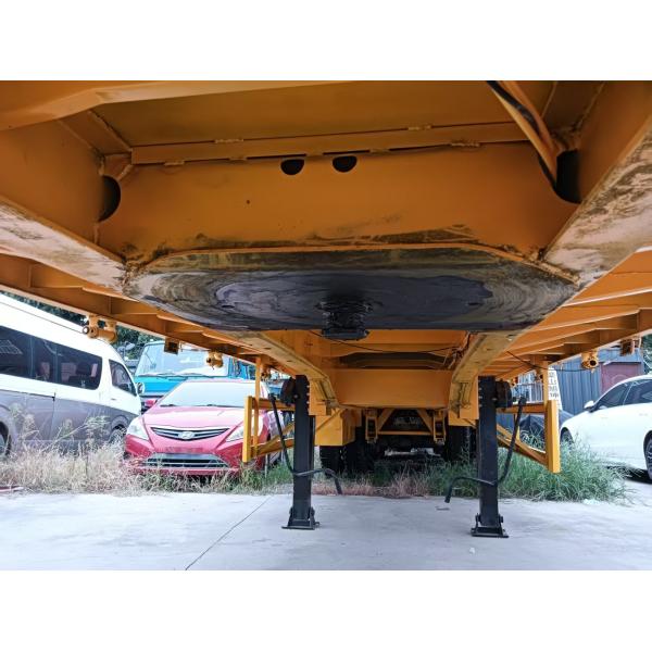 40T Loading Capacity New Flat Bed Semi Trailers 13m Made in China