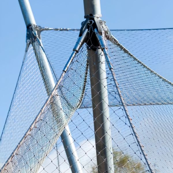 Corrosion Resistant Stainless Steel Zoo Netting Mesh with High Tensile Strength for Bird Enclosures