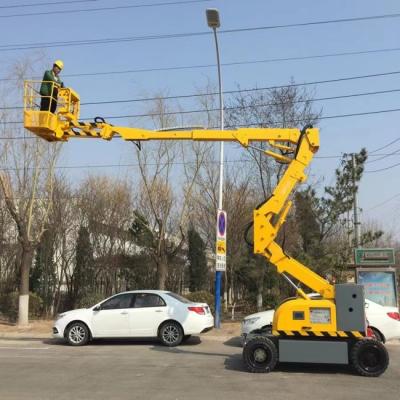 Plataforma de levantamento do homem do móbil do motor diesel/bateria 16m 18m 20m para trabalhos aéreos