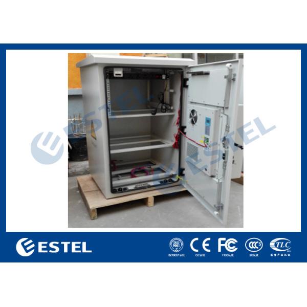 На открытом воздухе приложение держателя поляка, шкаф батареи телекоммуникаций с