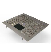 Super-petit clavier industriel en acier inoxydable avec le pavé tactile et les touches de fonction pour les machines