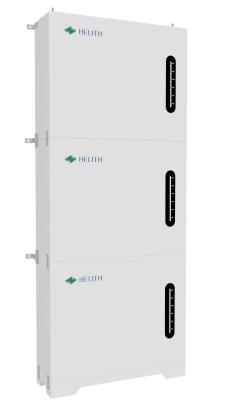 Sistema de bateria de armazenamento de energia doméstica de grande capacidade com modelo Hive L50-3 e empilhamento de módulos de bateria 1-3