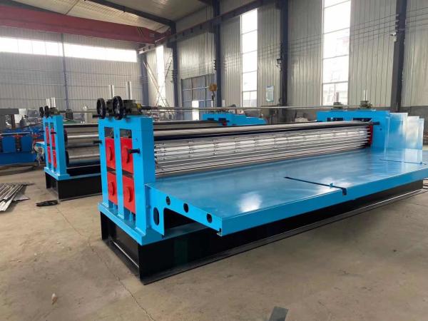 Ppgi 0.12-0.3mm Barrel Corrugated Roof Panel Roll Forming Machine