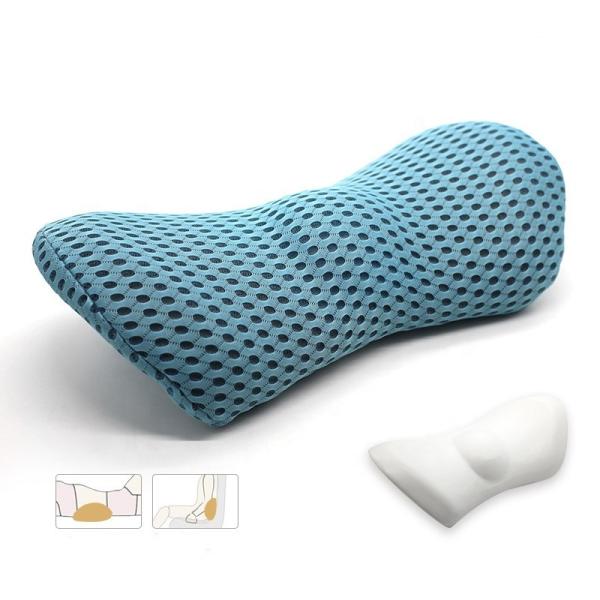 OBLONG Memory Foam Lumbar Support for Comfortable Car Home and Bed Comfortable Design