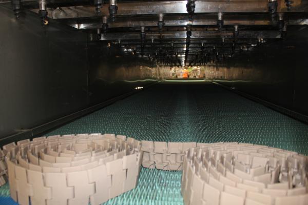 Spraying Type Packing Production Line Tunnel Pasteurizer For Beer Or Beverage