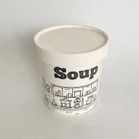 360 ml de chá de papel de sopa de 12 oz com tampa de parede única