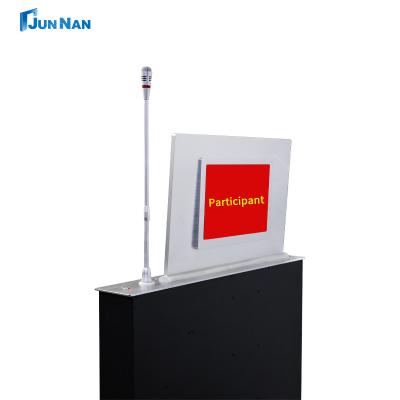 Monitores elétricos de controlo remoto LCD Elevador motorizado com monitor LCD de tela traseira