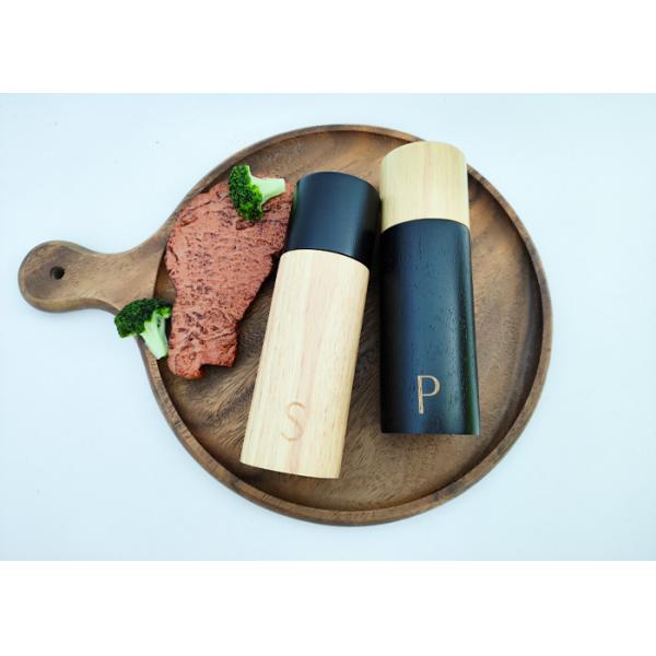 Новый стиль деревянный перечной мельницы перечной мельницы регулируемая грубость солевой мельницы переполняется