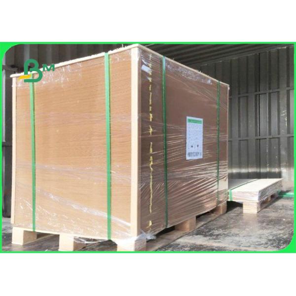 Водоустойчивая одиночная сторона бумага 350GSM + 18G покрытая PE Kraft для упаковки еды