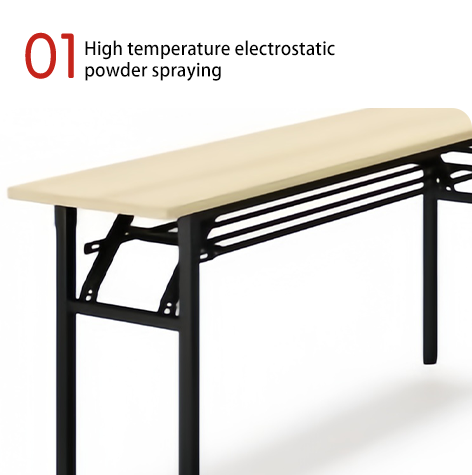 Folding Table Mutifunctional Outdoor Portable Training Table Long Strip Table Simple Rectangular Learning Conference