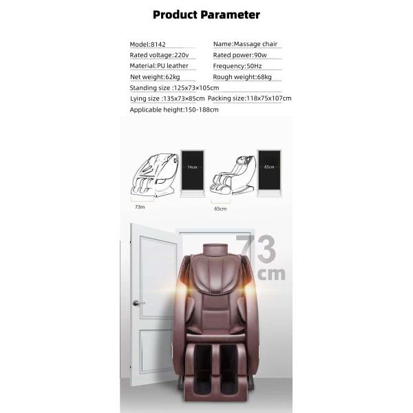 Massage Function  Electric Full Body Spa Treatment Massager Recliner for Salon Furniture