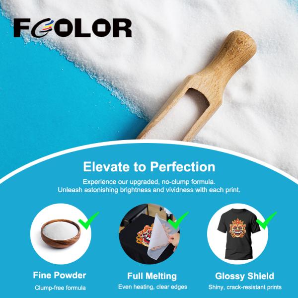 80-200um Copolyester TPU DTF Hot Melt Adhesive Powder For T Shirt Printing