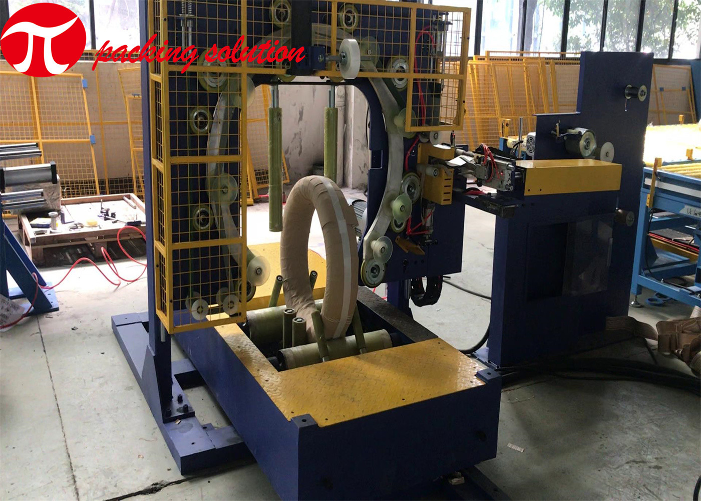 Автоматическая вертикальная стальная машина упаковки 1.5KW катушки 90r/Min
