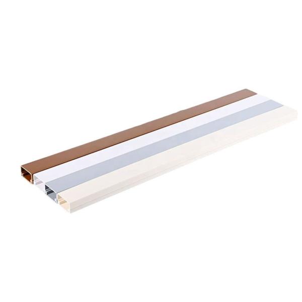 PVC Fiber Raceway Duct Plastic Trunking PVC Fiber Optic Tray Wire Channel Profiles Customized
