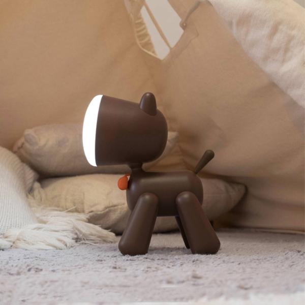 3500K Solar Gift Light LED Dog Night Light USB Charging