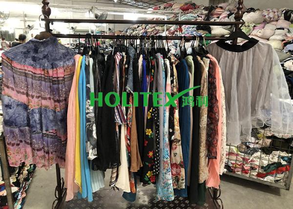 Professional Second Hand Womens Clothing Ladies Silk Skirts American Style