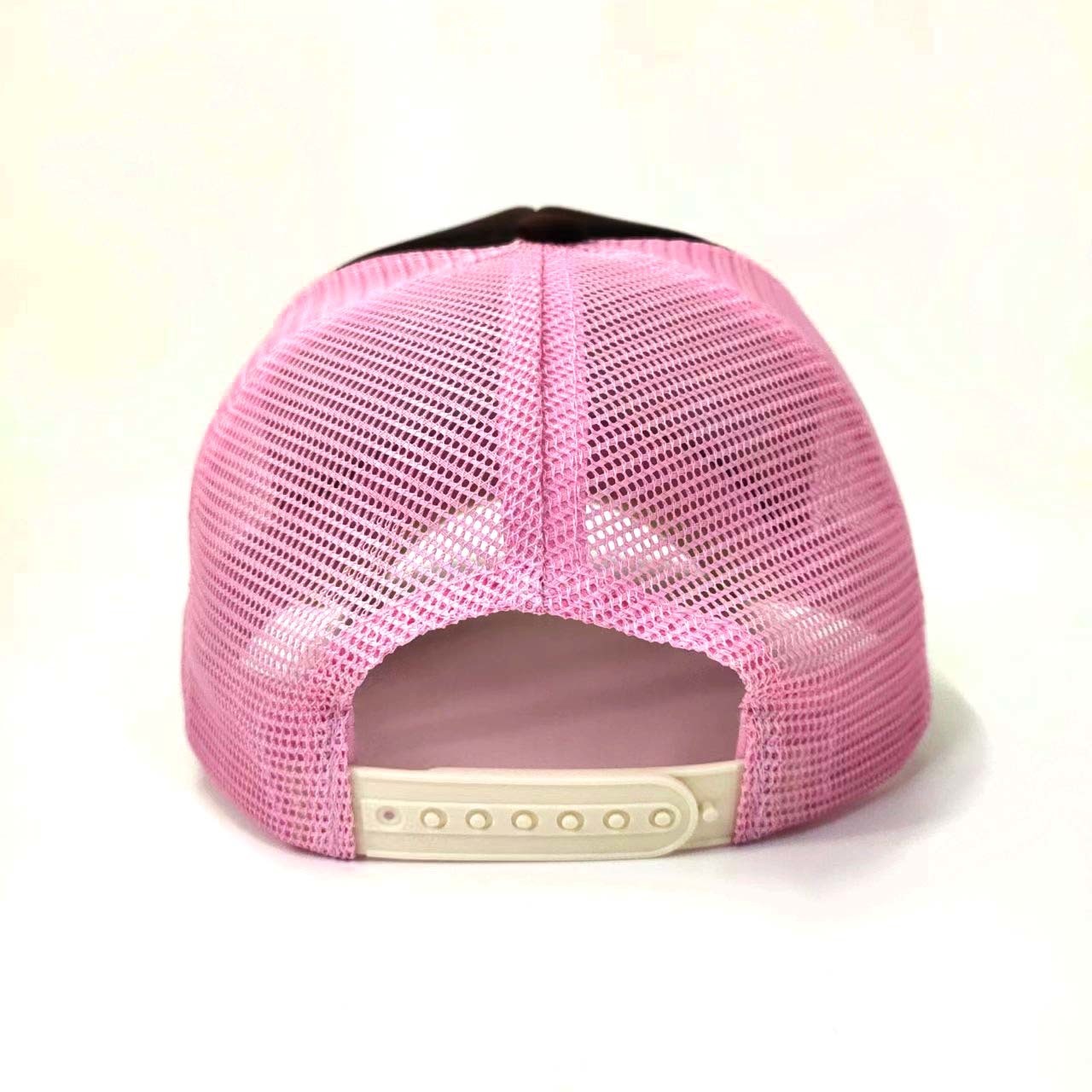 Two Tone Mesh Foam Custom 3D Embroidery Trucker Hats Powder Puff Print Special Mixed Colors