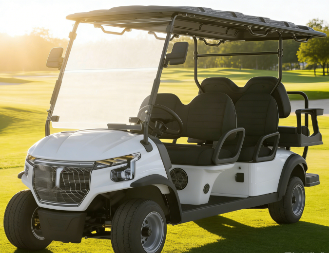 6-Seat Golf Buggy Ultra Quiet Operation Enhanced Comfort Superior On-Course Performance